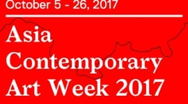 Foto Asia Contemporary Art Week. 12th Edition, New York City (October 5 – 26, 2017)