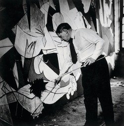 Picasso used an old grain store as his Paris studio while working on Guernica (Image: Museo Nacional Centro de Arte Reina Sofía; © Dora Maar, VEGAP)